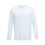 90 GO FUN men's antibacterial long-sleeved T-shirt White